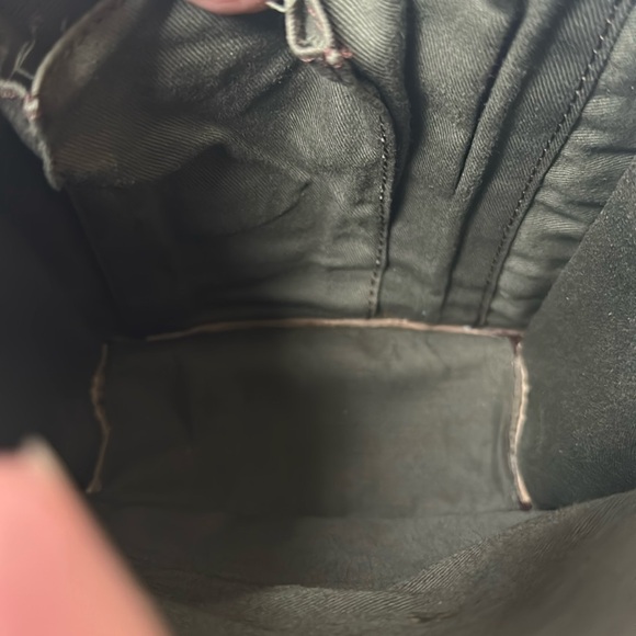 Vintage Authentic Fossil Women Cross Body Brown Genuine Leather Bag - Picture 6 of 10